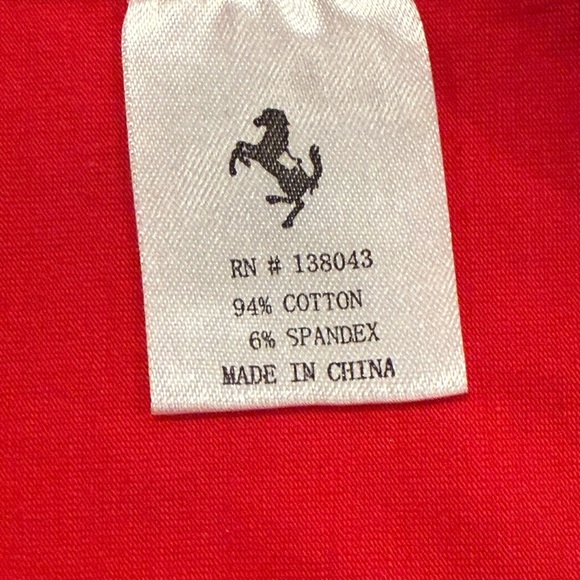 RIVELLI men Red Long Sleeve stretch Tee shirt/size M - Picture 6 of 8